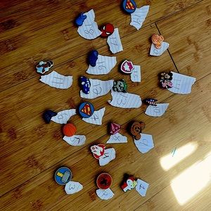 Selling croc charms for 2 $ come and get them before they run out. Hurry!